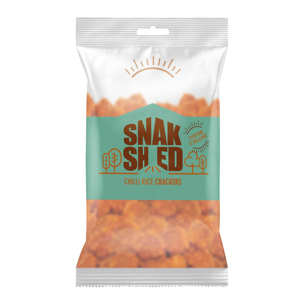 Snak Shed Chilli Rice Crackers 30g